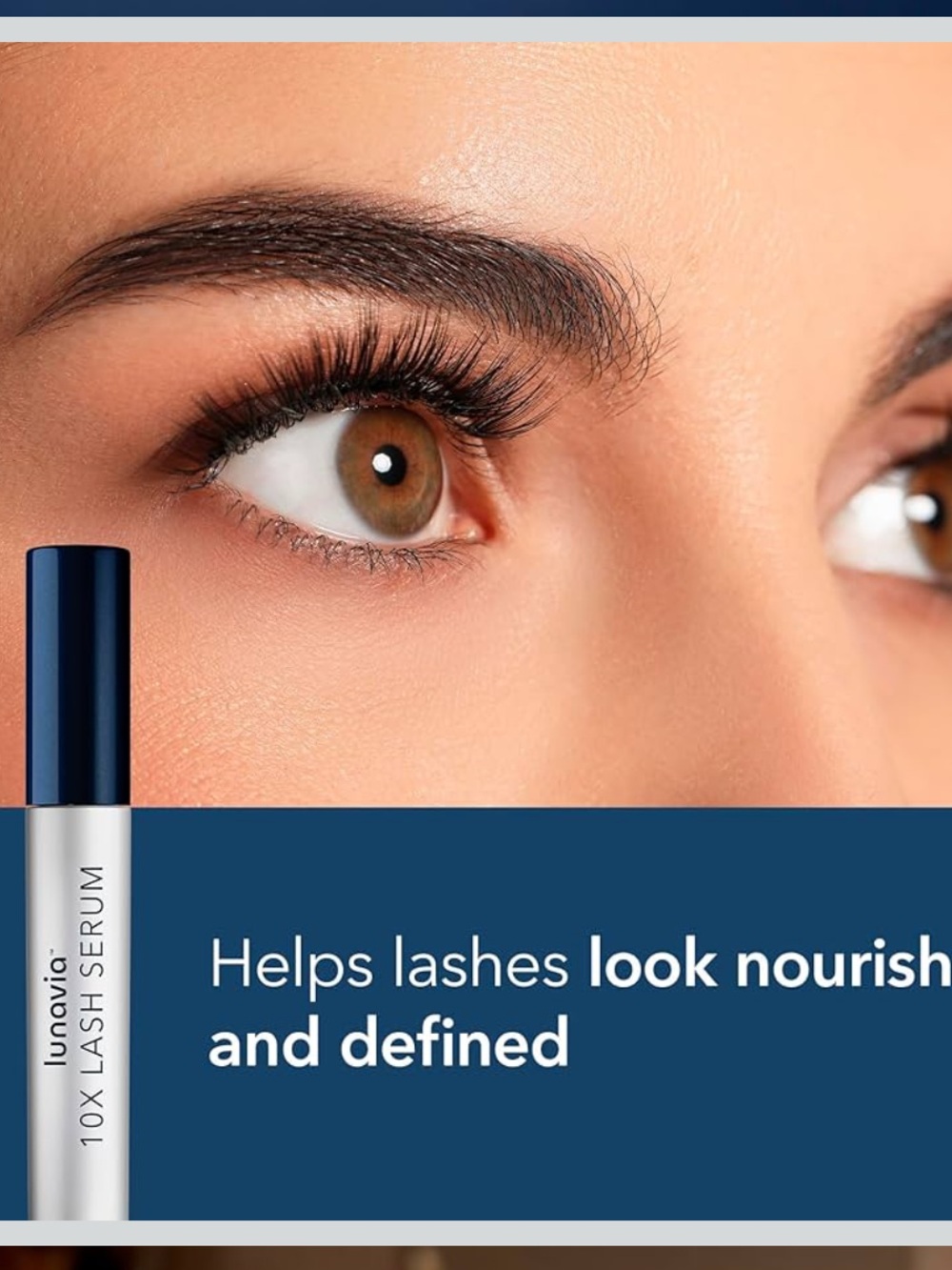 lunavia lash serum with Peptide. 3 tubes